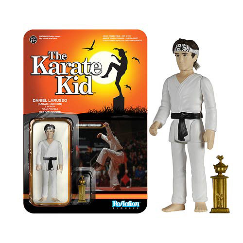 Karate Kid Karate Daniel Larusso ReAction 3 3/4-Inch Retro Action Figure